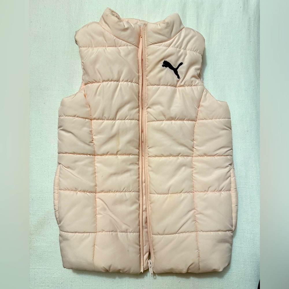 Puma | Set of Puff Vest and Athletic Leggings | Size XS 5/6 - Picture 2 of 7